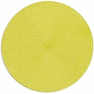 Round Round breakfast placemat diameter 36 cm green